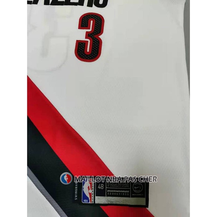 Maillot Portland Trail Blazers C.j. Mccollum Association 2020-21 Blanc